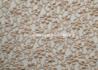 China Helemaal over Nylon het Kantstof van de Rayonrek/Elastische Bloemenkantstof CY-LW0104 leverancier