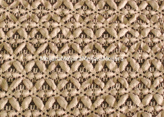 China Gele het Kantstof van de kledingstuk Antistatische Rek, de Katoenen Nylon Stof CY-LW0631 van Spandex leverancier