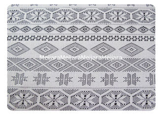 China De geometrische Stof van het Polyesterkant voor Kledingstuk/Gordijn CY-CT8519 leverancier