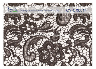 China Goede Ontwerp Geborduurde Nylon Kant Katoenen Stof voor Overhemd, Zak CY-CX0014 leverancier