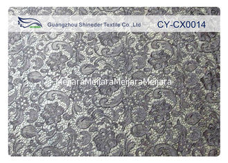 China Hoge Hardnekkigheid Geborduurde Kantstof voor Kledingstuk dat CY-CX0014 in orde maakt leverancier