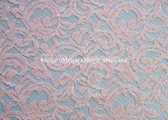China Nylon van de Katoenen Geribde Rode/Bruine krimpen-Bestand OEM Kantstof ODM CY-LW0679 leverancier