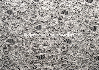 China De nylon van de het Kantstof van de Rayonviscose Geribde Jacquard krimpen-Bestand CY-LW0733 leverancier