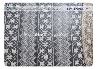 China Kledings van de Katoenen Nylon Kantstof Vriendschappelijk 30% Nylon 70% Katoen CY-LW0001 van Eco leverancier
