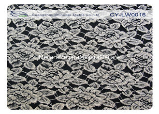 China In te ademen Katoenen Nylon Kantstof, de Stoffenoem van het Bloemkant/ODM CY-LW0016 leverancier