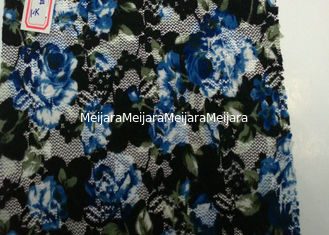 China De Digitale Gedrukte Stof van de bloemvorm thuis, Spandex en Nylon Inhoud leverancier