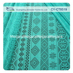 China Het kleinhandels goedkope materiaal van het het kant AZO vrije kledingstuk van de stoffenpolyester geometrische (CY-CT8519) leverancier