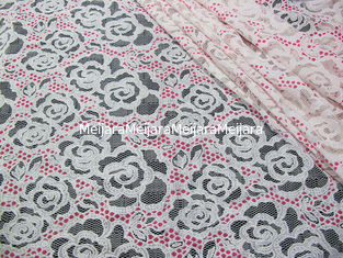 China De witte van het Katoenen Stof Polyesterkant nam Druk voor Lingerie/Bustehouder toe (CY-DK0033) leverancier