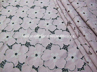 China Bloemen Zware Katoenen Nylon Kantstof/Witte Stof syd-0005 van het Rekkant leverancier