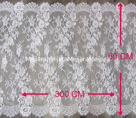 China De witte Decoratieve Versiering van het Wimperkant met 80cm Breedte CY-HB0460 leverancier