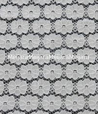 China Regularty van de stof van het typografie nylon&cotton Kant voor dameskledingstuk leverancier