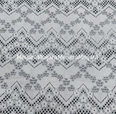 China Bloemen Katoenen van Lijngaten Nylon Kantstof voor Dames die 150CM Breedte kleden leverancier
