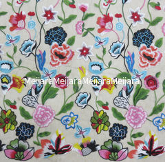 China Multi - Stof van het Kleuren haakt de Bloemen Geborduurde Kant, Maniertextiel leverancier