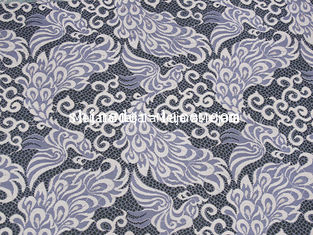 China Unieke van de Katoenen van het Patroondeisgn van Phoenix Nylon Purple/het Ivoor Kantstof Edel voor Kleding syd-0187 leverancier