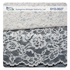 China Zilveren van de het Kantstof van de Manier Zwitserse Geribde Jacquard de Bruidenkleding leverancier