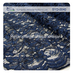 China Mooie Gegratineerde Geribde de Stoffenversiering van het Voilekant met Nylon en Viscoseinhoud leverancier