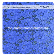 China 2016 Kant van het de Indigo het Blauwe Koord van de de Zomerlancering, Bloemenkantstof, Donkerblauwe Beschikbare Kleur leverancier
