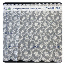 AEO VRIJE Bloemenchantilly 100% Nylon Kantstof voor Allerlei Kledingstuk leverancier