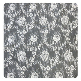 AEO VRIJE Bloemenchantilly 100% Nylon Kantstof voor Allerlei Kledingstuk leverancier