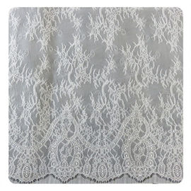 Kant 150x300cm/PC, Ivoor Bloemenstof van Chantilly van de huwelijkskleding gratineerde Gescherpt leverancier