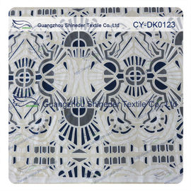 Witte en Zwarte Grote Geometrische van het Katoenen Stof Polyesterkant, 1.45 - 1.5m leverancier