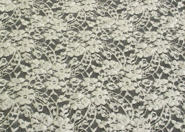 De in water oplosbare Geborstelde Stof van Spandex van het Kantrayon Nylon voor Stoffering CY-LQ0028 leverancier