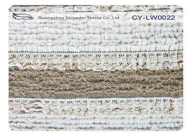 Het katoenen Nylon Kantstof van Spandex Streth voor SGS CY-LW0022 van Ondergoednachthemden leverancier