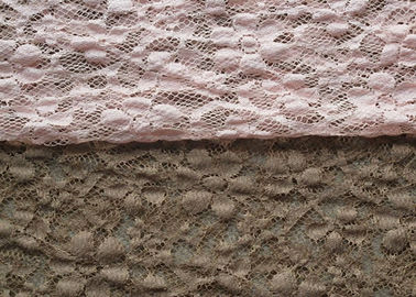 Helemaal over Nylon het Kantstof van de Rayonrek/Elastische Bloemenkantstof CY-LW0104 leverancier