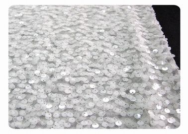 Nylon &amp; Polyester Geparelde Kantstof voor Huwelijkskleding CY-XP0003 leverancier