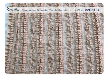 Het Kantstof 40% Nylon 50% Katoen 10% Spandex CY-LW0103 van de huis Textielrek leverancier