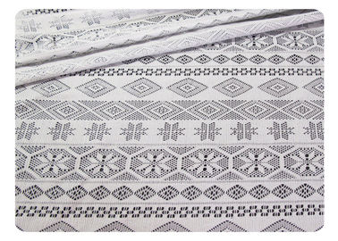 De geometrische Stof van het Polyesterkant voor Kledingstuk/Gordijn CY-CT8519 leverancier