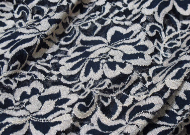 Nylon Elastische het Kantstof van de douanebloem voor Stofferingsoem/ODM CY-LW0790 leverancier