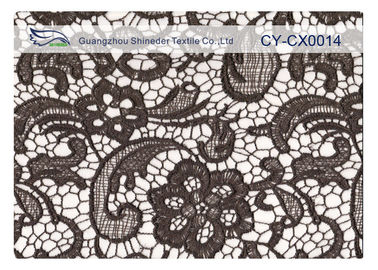 Goede Ontwerp Geborduurde Nylon Kant Katoenen Stof voor Overhemd, Zak CY-CX0014 leverancier