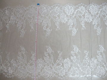Versiering van het de Wimperkant van de manier de Witte Kleding met 43cm Breedte CY-HB3211 leverancier