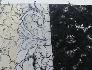 Antistatische Stof van het het Koordkant van de guipurepolyester de Nylon, 150cm Breedte CY-LW0633 leverancier