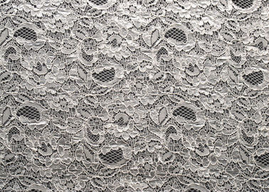 De nylon van de het Kantstof van de Rayonviscose Geribde Jacquard krimpen-Bestand CY-LW0733 leverancier