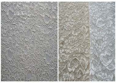 De nylon van de het Kantstof van de Rayonviscose Geribde Jacquard krimpen-Bestand CY-LW0733 leverancier