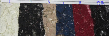 Milieuvriendelijke Metaal Katoenen van de Kantstof Blauwe, Nylon Kantstof CY-LW0791 leverancier