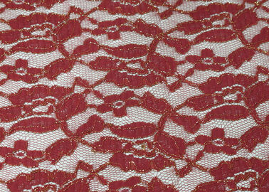 Stretchable Rode Metaalkantstof voor SGS van de Huwelijkskleding CY-LW0791 leverancier