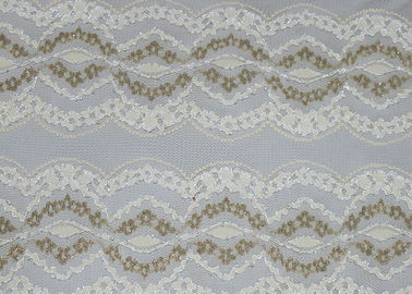 De Stoffen Nylon Polyester Spandex Materiële CY-LW0798 van het ondergoed Metaalkant leverancier