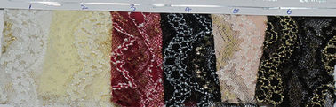 De Stoffen Nylon Polyester Spandex Materiële CY-LW0798 van het ondergoed Metaalkant leverancier