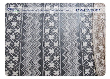 Kledings van de Katoenen Nylon Kantstof Vriendschappelijk 30% Nylon 70% Katoen CY-LW0001 van Eco leverancier