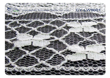 Kledings van de Katoenen Nylon Kantstof Vriendschappelijk 30% Nylon 70% Katoen CY-LW0001 van Eco leverancier