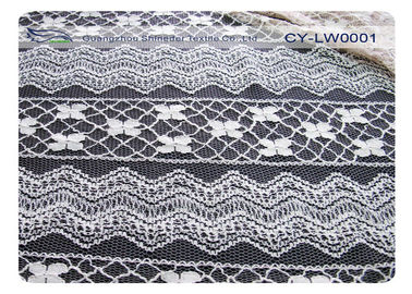 Kledings van de Katoenen Nylon Kantstof Vriendschappelijk 30% Nylon 70% Katoen CY-LW0001 van Eco leverancier