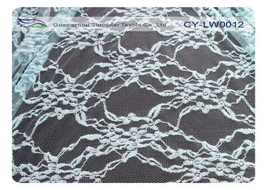 De duurzame Gegratineerde van het Katoenen Nylon Stof Kantnetwerk, de Stof CY-LW0012 van het Ondergoedkant leverancier