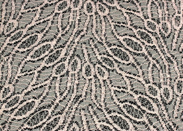 Aangepast Jacquard van de Katoenen Nylon krimpen-Bestand SGS Kantstof Ce CY-LW0105 leverancier
