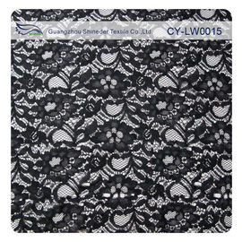 De nylon Stof van het Viscose Geribde Kant voor Kleding 145CM - 150 cm-Breedte CY-LW0015 leverancier