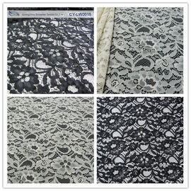 De nylon Stof van het Viscose Geribde Kant voor Kleding 145CM - 150 cm-Breedte CY-LW0015 leverancier