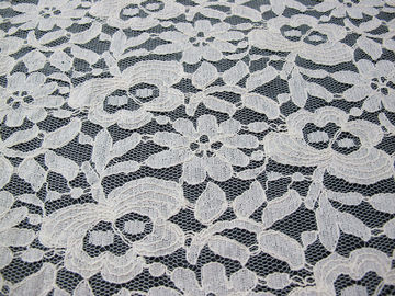 De milieuvriendelijke van het Katoenen Nylon Stof Roze 145CM Kantnetwerk - 150CM-Breedte CY-DK0025 leverancier