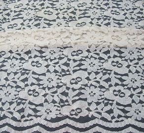 De milieuvriendelijke van het Katoenen Nylon Stof Roze 145CM Kantnetwerk - 150CM-Breedte CY-DK0025 leverancier